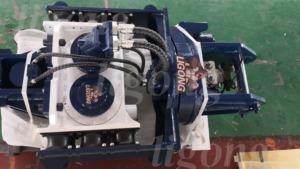 360 ° battipalo verticale rotante per JS220/SK200-attacco per escavatore pesante per palificazione - Product Image 2