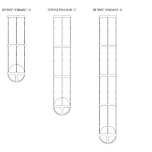 Modern Nordic Pendant Light Round Led Chandelier For Home Bedroom Hallway Bar Lighting Design Lamp - Product Image 2
