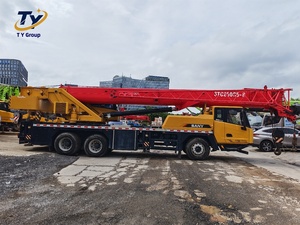 Grúa Hidráulica SANY STC250C5-8 de 25 Toneladas, Maquinaria de Construcción para Desarrollo de Infraestructura, Grúa sobre Camión - Product Image 1