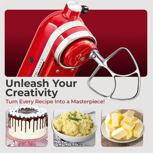 Accesorios para Batidora KitchenAid, Paleta para Mantequilla de Acero Inoxidable K45B - Product Image 3