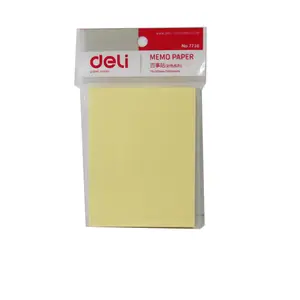 Deli 7738 Rectangle Shape Student Office Paper Stationery Can Be Used Multiple Times 76*101Mm Colorful Index Posted Sticky Notes