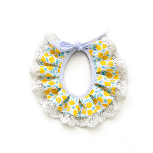 Bavoir pour chat style princesse avec dentelle à motif floral, accessoire pour animaux de compagnie toutes saisons - Product Image 5