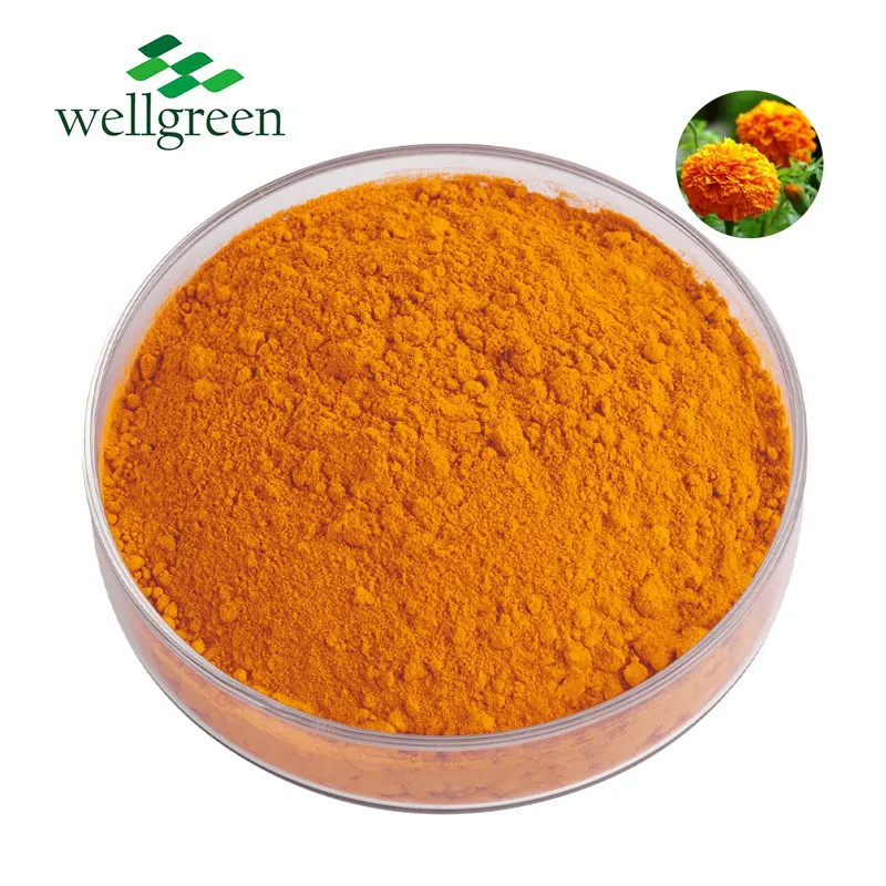 Pabrik langsung kualitas terbaik Zeaxanthin Marigold ekstrak bunga kemurnian Lutein bubuk Minyak Lutein