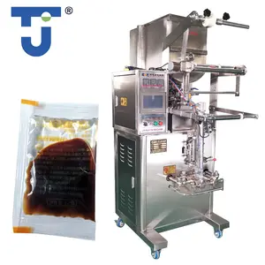 Barbecue Sauce Chili Oil Jam Filling Liquid Ketchup Syrup Packing Sachet Multi-function Liquid Packaging Machine