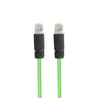 Cable de enlace de Cámara Industrial de fábrica OEM CAT6 8P8C Red Ethernet RJ45 con cubierta de PVC y blindaje trenzado