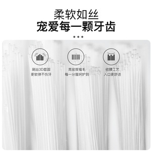 Brosse à dents électrique sonique avec moteur à rotor creux, poils souples, rechargeable, étanche IPX7, blanc rose, pack individuel - Product Image 3