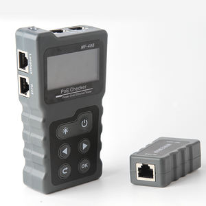 NF-488 LCD PoE Checker ทดสอบเปิดข้ามสั้นสำหรับสายเคเบิล STP/UTP Lan - Product Image 5