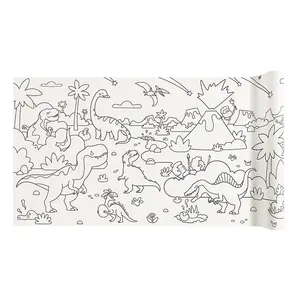 Mideer Children's 4-meter giant ultra-long graffiti picture scroll large coloring picture paper can stick to the wall