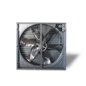 Bom Preço Pendurado Fan Exaustor Galvanizado Folha Quadro Pendurado Tipo Fan for Poultry Farms Greenhouse Cooling System