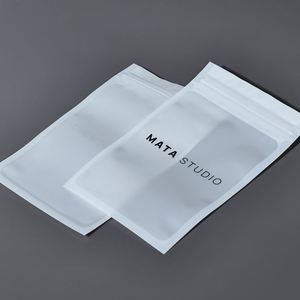 Bolsa con Cierre Hermético Transparente de Grado Alimenticio, Reutilizable, Doypack de Plástico Mate, Bolsa con Base Plana para Almacenamiento de Alimentos - Product Image 1