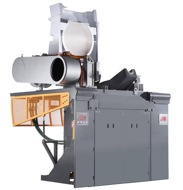 Hot Selling Rongke Electric Automatic Induction Heating Melting Furnace Industrial Equipment PLC-controlled 220V Energy-saving