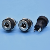 Prise Jack DC-022b avec écrou 3.5*1.35 3513 3.5mm X 1.1mm Prise d'alimentation DC 022b 35135 3.5mm Port d'alimentation DC022b
