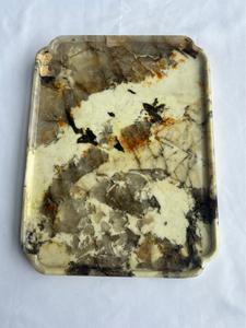 यडस्टोन लक्जरी ब्राज़ीलियन पेटागोनिया ग्रेनाइट गोल पत्थर ट्रे घर सजावटी पॉलिश सतह प्लेट आधुनिक डिजाइन शैली के साथ - Product Image 2