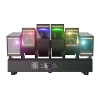 SHEHDS 12X60W RGBW Luz de Matriz de Cabeza Móvil con Efecto de Haz para Conciertos, Escenarios, Actuaciones Profesionales y Efectos de Anillo en Clubes