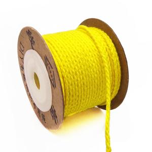 Hilo <span class=keywords><strong>de</strong></span> Algodón Trenzado <span class=keywords><strong>de</strong></span> Tres Flores con <span class=keywords><strong>Cuatro</strong></span> Hilos <span class=keywords><strong>de</strong></span> Acero Dorado, No Elástico, para Borlas y Abalorios DIY (Bobina) - Product Image 6