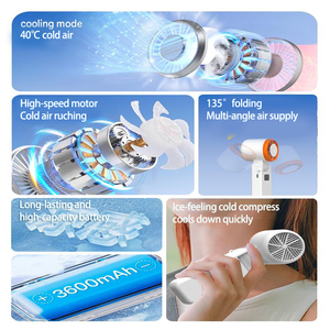 <span class=keywords><strong>2025</strong></span> New <span class=keywords><strong>Top</strong></span> bán 120 bánh răng tốc độ cao không cánh ngoài trời gió xách tay USB có thể sạc lại xoay gấp <span class=keywords><strong>fan</strong></span> hâm mộ mini làm mát - Product Image 2