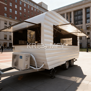 Camion de restauration mobile, remorque bar, pour bubble tea, café, pâtisserie, avec fenêtre de service commerciale et taille personnalisée - Product Image 3