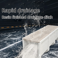 Matériau de construction en plastique de fossé de gouttière de fossé de drainage de voie navigable de SMC de résine du fabricant professionnel
