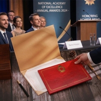 Carpeta de Presentación de Cuero PU Azul Marino A4 con Logotipo Personalizado para Certificados de Graduación, Escuelas, Universidades, Papel Digital UV
