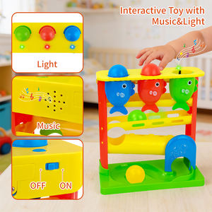 Jouet musical interactif pour la petite enfance : Pêcheur de poissons avec effets lumineux et circuit éducatif - Product Image 3