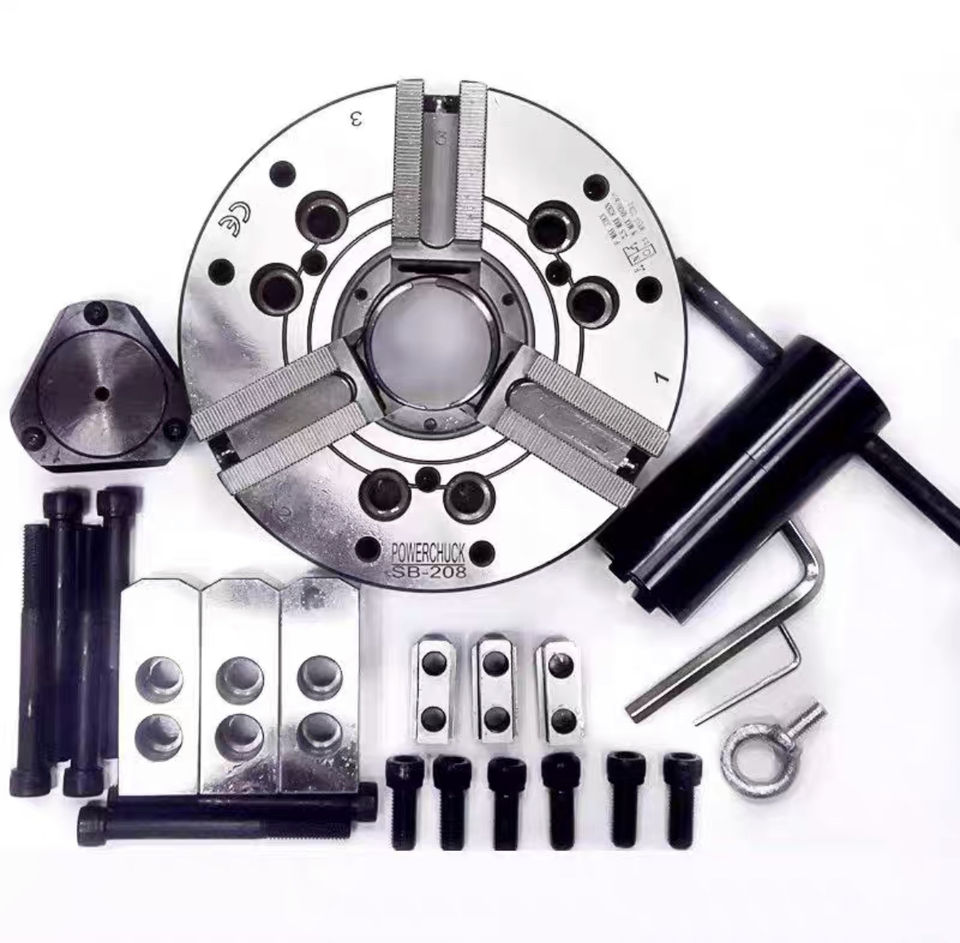 High Precision Hydraulic Chuck, Hollow Chuck, Power Chuck, Two Jaw ...