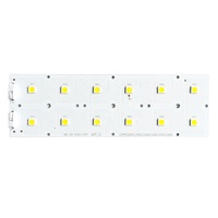 Module de carte PCB LED SMD pour éclairage industriel et minier, module PCB 50W SMD 5050 en aluminium, vente en gros et au détail