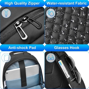 Sacs bandoulière <span class=keywords><strong>messager</strong></span> en PVC imperméable, légers, durables, de grande capacité, avec logo personnalisé, antivol, petits et tendance, vente en gros - Product Image 3