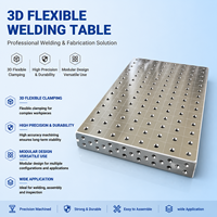 Table de soudage 3D D28 sur mesure, plateforme de soudage modulaire flexible avec traitement de surface au nitruage