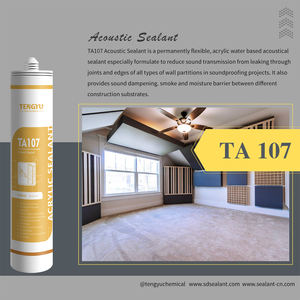 White Water-Based Acoustical Silicone <strong>Sealant</strong> 280ml Paste Adhesive Glue for <strong>Acoustic</strong> Panel - Product Image 4