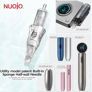 Suprimentos de Maquiagem Permanente Descartáveis Agulhas de Tatuagem Profissionais V6 Agulha Universal em Cartucho Estéril de Aço Inoxidável - Product Image 6