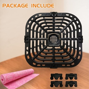 Plateaux de remplacement pour friteuse instantanée Vortex 6QT/Gourmia GAF735-<span class=keywords><strong>Plaque</strong></span> à légumes antiadhésive et ensemble de casseroles d'égouttement - Product Image 4