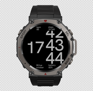 Reloj Inteligente Deportivo DF DM58 para Exteriores, Camping, Viajes, con GPS, Resistente al Agua 5 ATM, con Pantalla, Altímetro, Brújula - Product Image 3