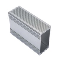 Boîtier en aluminium extrudé pour amplificateurs de puissance, amplificateurs de voiture, boîtier électronique en aluminium, dissipateur thermique