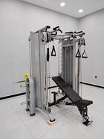 Power rack Multi Grip Pull Up Bar attachement tige de traction exercices muscles du dos multi-fonctionnel angle posture poignée d'aviron