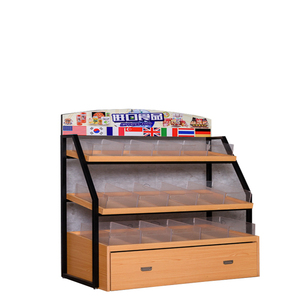 Hafif Yük Taşıma Kapasiteli Süpermarket Gondol Rafları Perakende Teşhir Standı Toz Boyalı Mağaza Koridor Raf Sistemi - Product Image 6