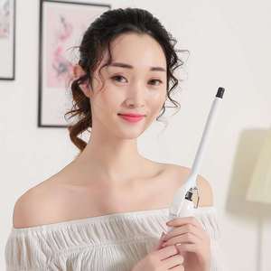 Rizador de pelo con revestimiento cerámico y control inteligente de temperatura, con tecnología de iones negativos, para uso doméstico, herramienta de peinado profesional para salón - Product Image 6