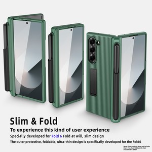เคสโทรศัพท์แบบพับได้สำหรับซัมซุง โฟลด์6 ซีรีส์กระเป๋าเดินทาง ขายตรงจากโรงงาน จัดจำหน่ายผ่านอีคอมเมิร์ซ - Product Image 2