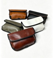 Sac bandoulière de luxe antivol pour homme, style moto, tendance, imperméable, en PU, polyester et coton