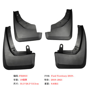 Ford Escape <b>Mud</b> <b>Flaps</b> 2019-2021 Black Plastic FD2015 For 19-21 Model Year - Product Image 2