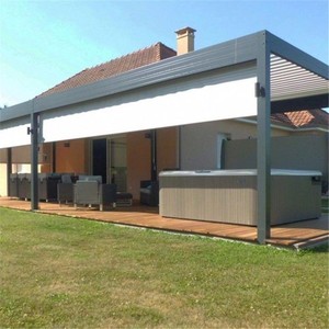 Rouleau de <span class=keywords><strong>pvc</strong></span> motorisé électrique <span class=keywords><strong>pour</strong></span> pare-soleil extérieur, pare-soleil <span class=keywords><strong>pour</strong></span> patio extérieur - Product Image 3