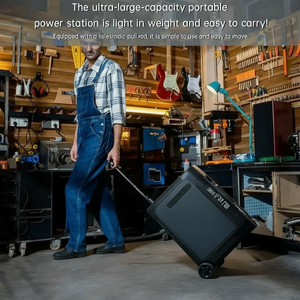 Large Capacity <b>Portable</b> Power Station Powerstation Solar <b>Generator</b> 3600W 4000W - Product Image 2