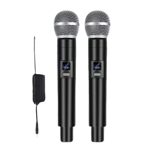 Hot Sales Wireless Microphone 3.5mm Interface Studio Recording Microphone Lightweight for Live Broadcast, Postcast for Karaoke