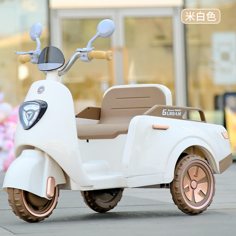 รถเด็กเล่น Princess Pink 6v4 ขับเคลื่อนล้อเดียว