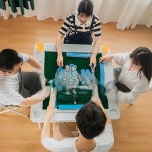 Table de mahjong pliable de style américain, design moderne pour les divertissements familiaux - Product Image 3