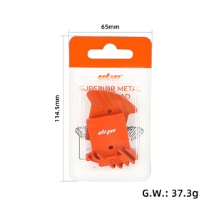 Plaquettes de frein à disque Ulip pour VTT, frein hydraulique, dissipation thermique, résine polymétallique avec refroidissement, revêtement de plaquettes de frein à disque pour scooter - Product Image 3