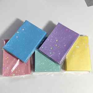 ซองใส่การ์ดลายดาวโฮโลแกรม ฝาครอบป้องกัน PP หลากสีสำหรับการ์ดสะสม 50 ชิ้น - Product Image 2