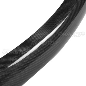 W204คาร์บอนไฟเบอร์แท้ทรง V ปีกหลังรถสปอยเลอร์ท้ายรถริมฝีปากใหญ่สำหรับ Mercedes สำหรับ Benz W204 C63 C300 C250 4Dr 2008-2014 - Product Image 5