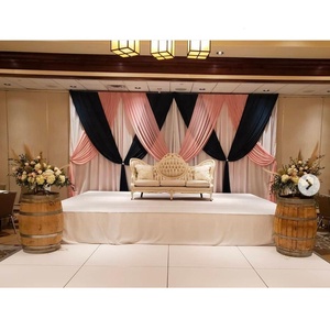 Decorazioni per Palcoscenico, Sfondo per Feste, Tende e Tubi per Matrimoni - Product Image 1