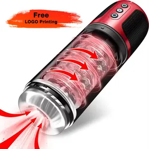 Fully Waterproof Automatic Sucking Rotating Male Masturbation Cup Pocket Pussy Vagina Penis Stroker Adult Sex Toys For Men