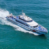 Bateau de patrouille rapide Grandsea AL-270P de 26,8 m en aluminium marin avec moteur diesel Weichai Baudouin 26 kn, certification CCS/BV/LR